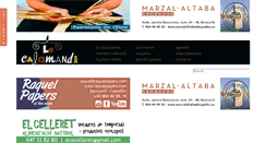 Desktop Screenshot of lacalamanda.com